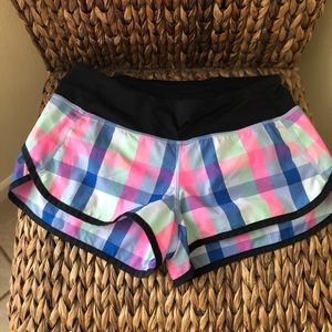 Lululemon run speed shorts. Size 4.